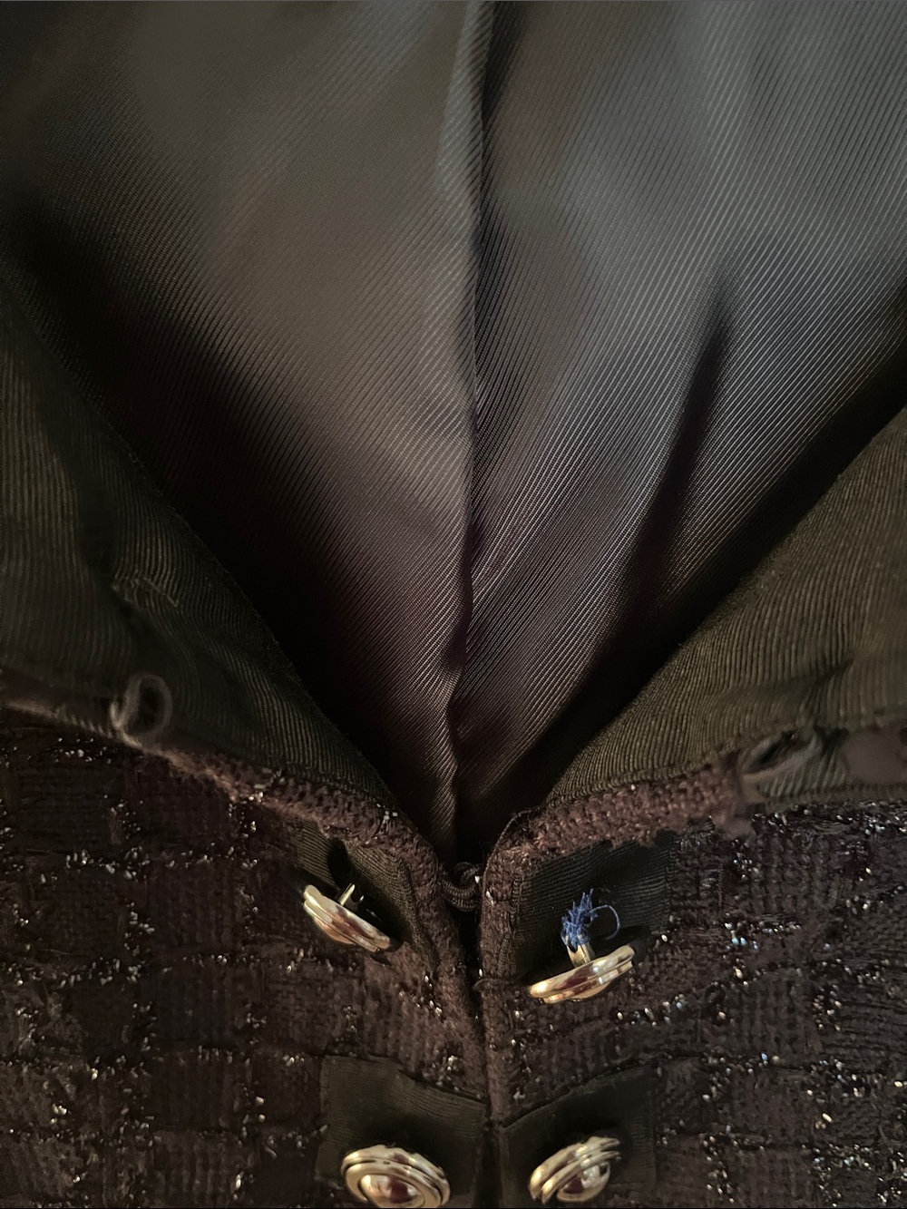 White House Black Market Tweed Sparkle Blazer - Picture 8 of 11